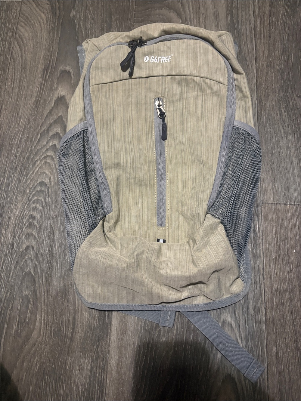 Lightweight Tan Backpack